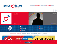 Tablet Screenshot of hitradiodragon.cz